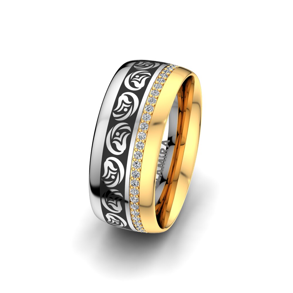 Women's Wedding Ring Private Luck 8 mm