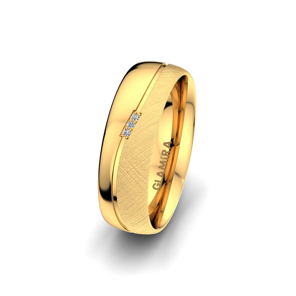 Women's Wedding Ring Romantic Touch 6 mm