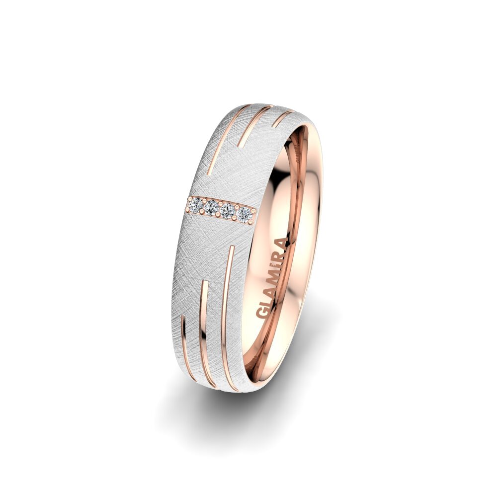 Women's Wedding Ring Shimmering Road 5 mm