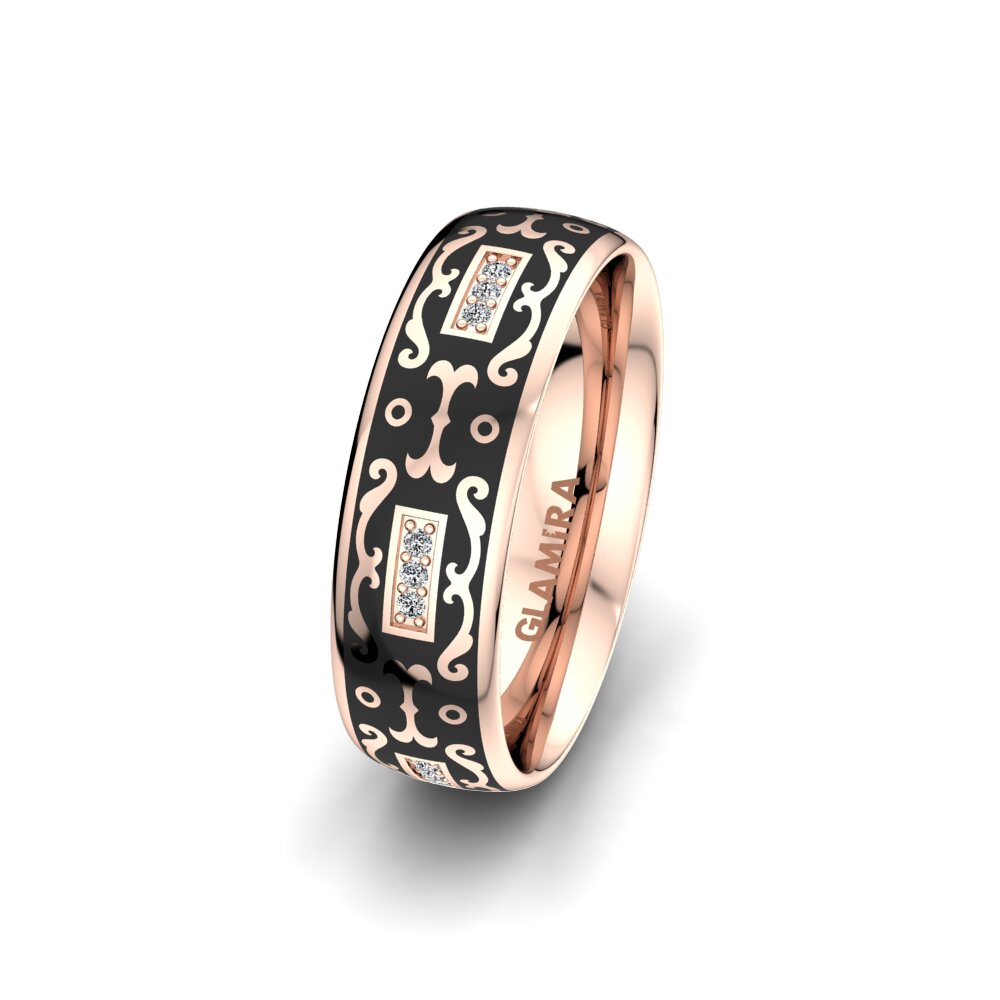 Women's Wedding Ring Tropical Story 6 mm