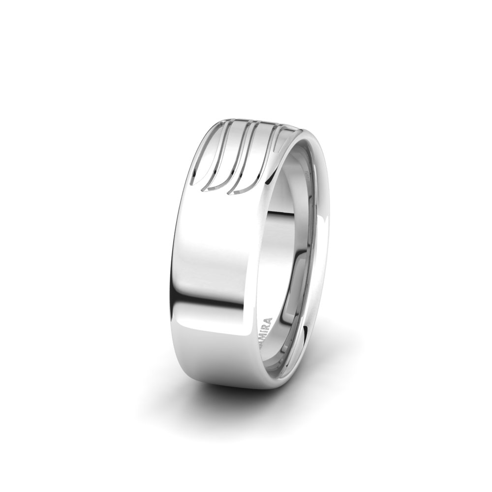 Men's Wedding Ring Captivating Passion 8 mm