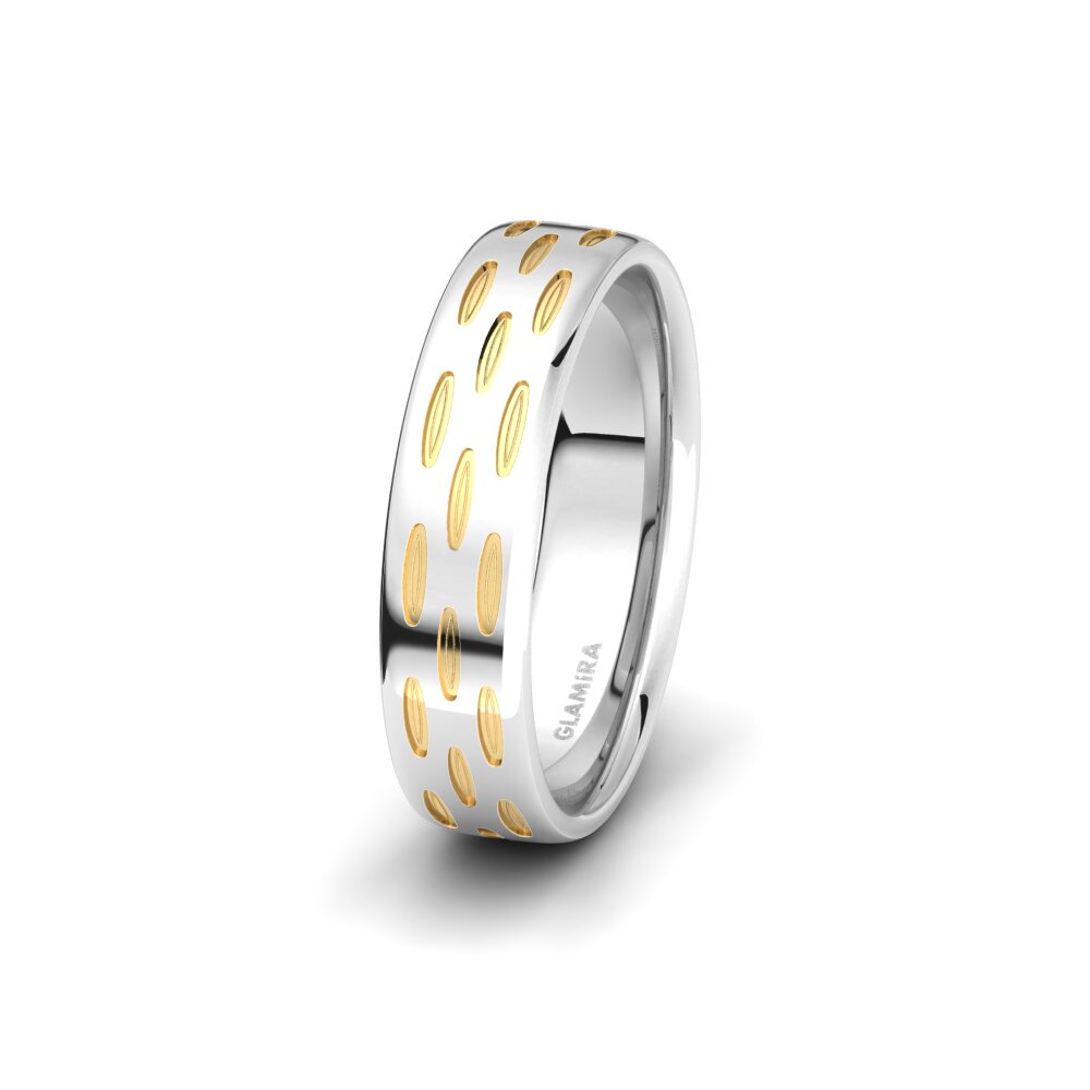 Men's Wedding Ring Glamorous Elegancy 6 mm