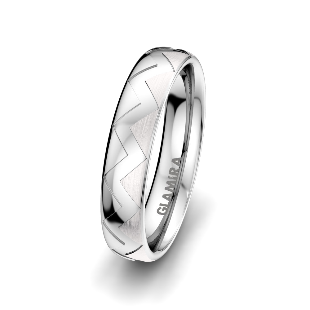 Men's Wedding Ring Fantastic Ribbon 5 mm