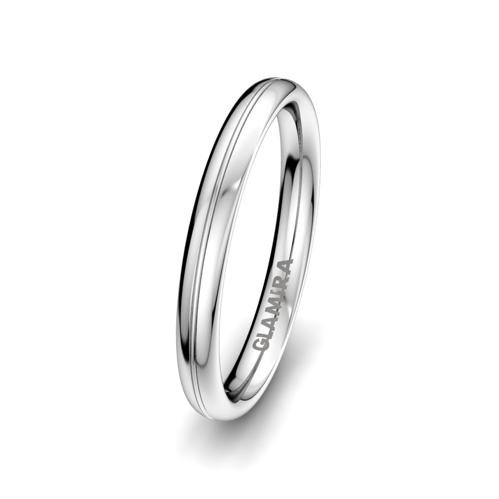 Men's Wedding Ring Bright Nature 3 mm