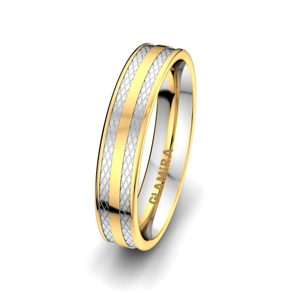 Men's Wedding Ring Alluring Ground 5 mm
