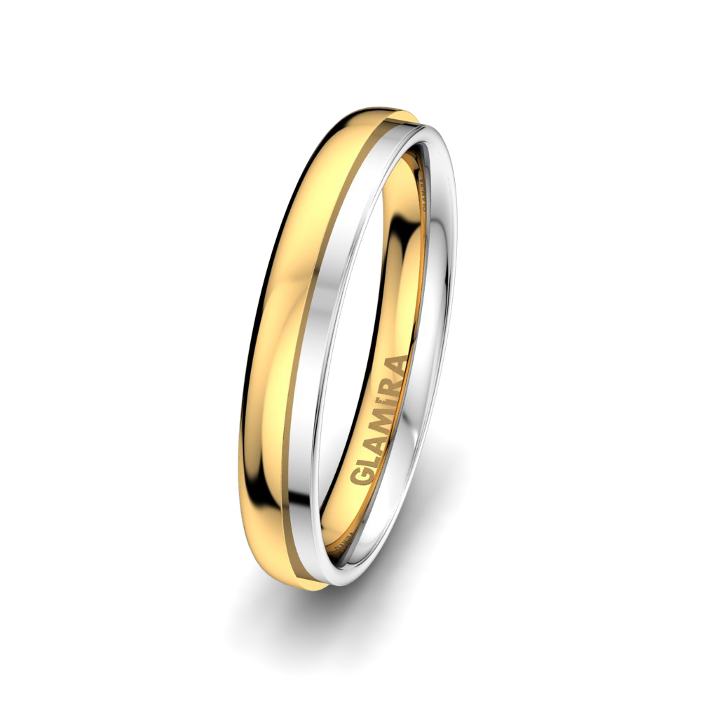 Men's Wedding Ring Shining Care