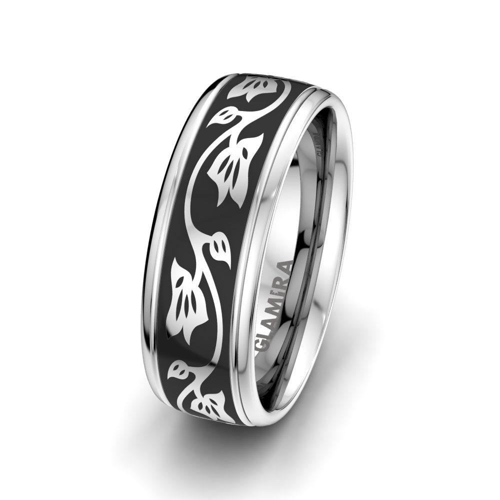 Men's Wedding Ring Mystic Pray 8 mm