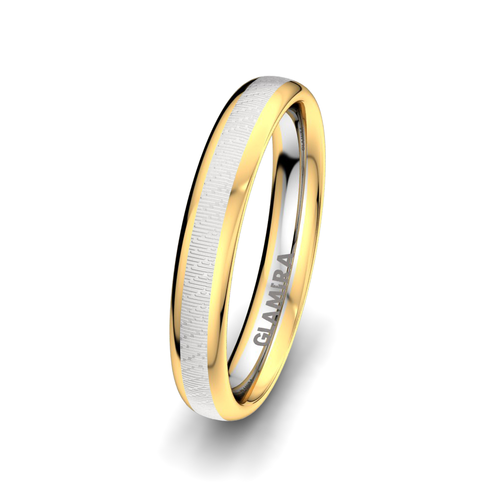 Men's Wedding Ring Amazing Line 4 mm