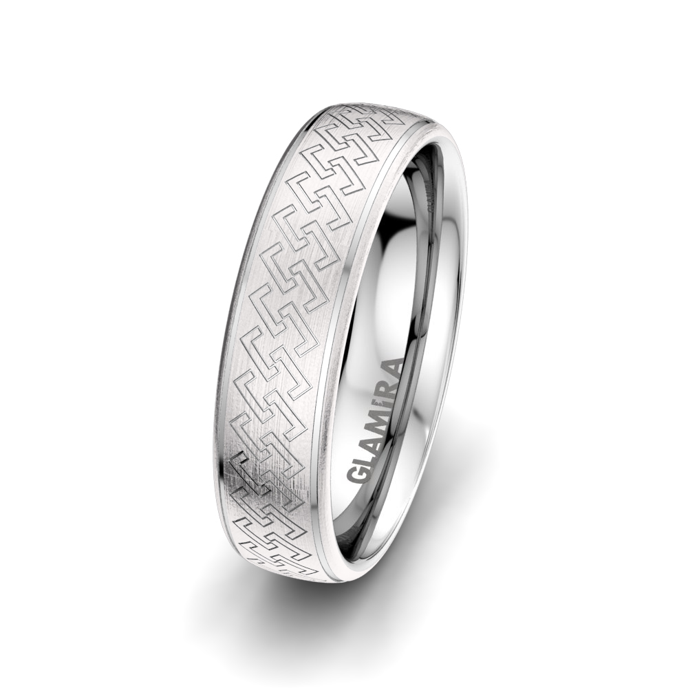 Men's Wedding Ring Exotic Chain 6 mm
