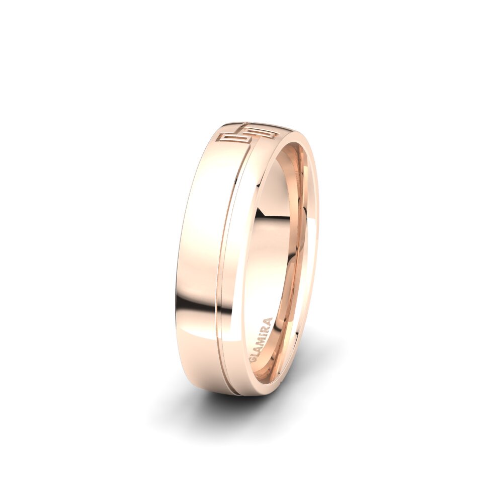 Men's Wedding Ring Captivating Shade 6 mm