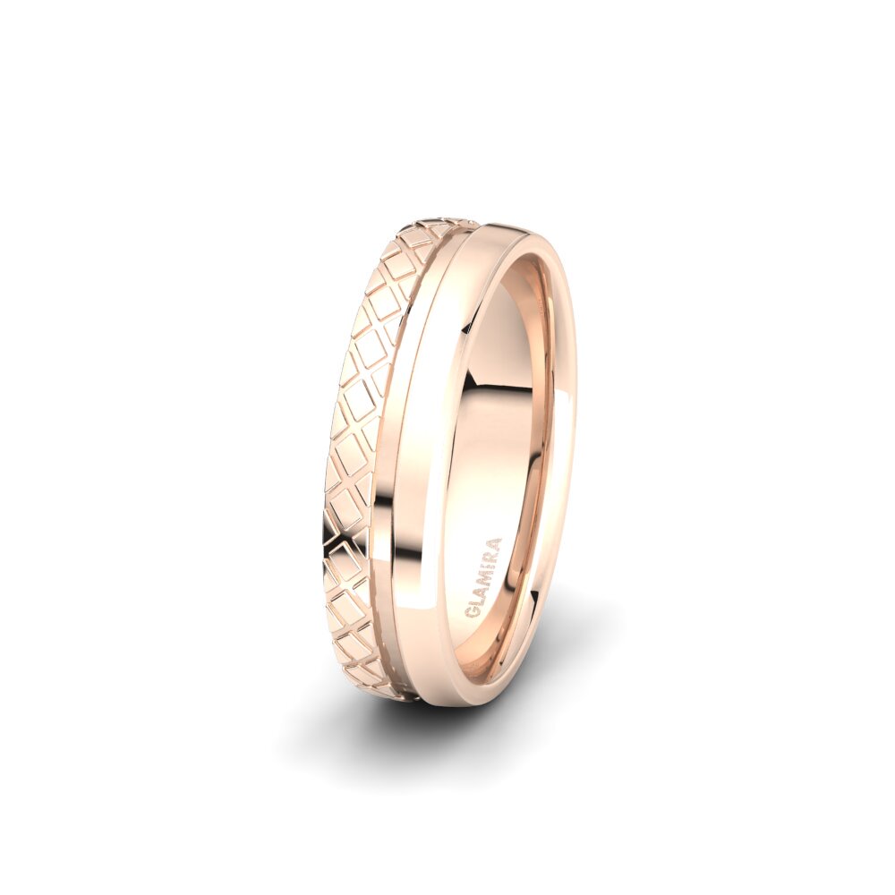 Men's Wedding Ring Glamorous Earth 6 mm