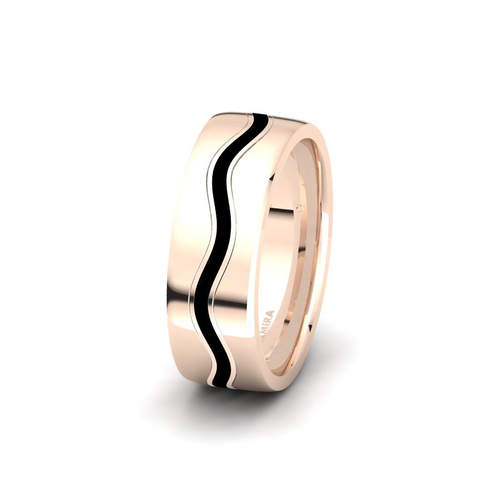 Men's Wedding Ring Glamorous Heart 8 mm
