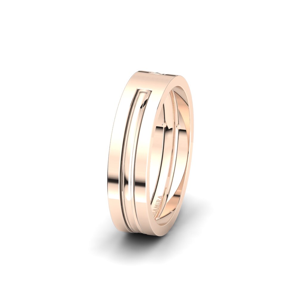 Men's Wedding Ring Glamorous Queen 6 mm