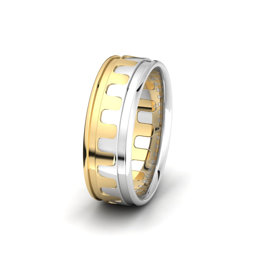 Men's Wedding Ring Glamorous Way 8 mm
