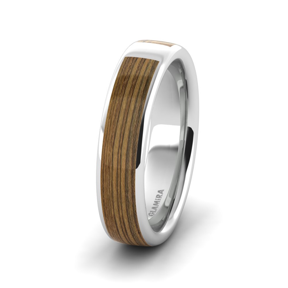 Men's Wedding Ring Peaceful Step 6 mm