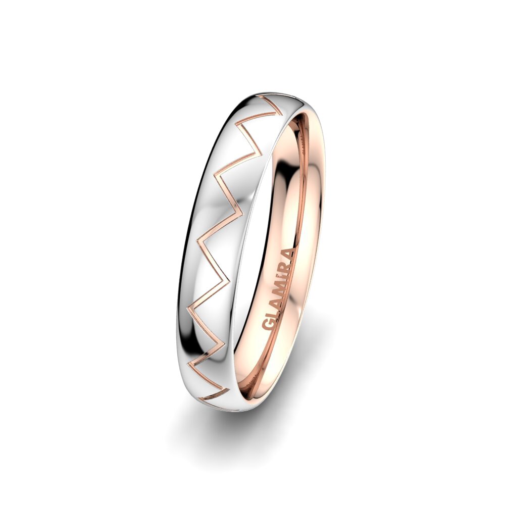 Men's Wedding Ring Unique Harmony 4 mm