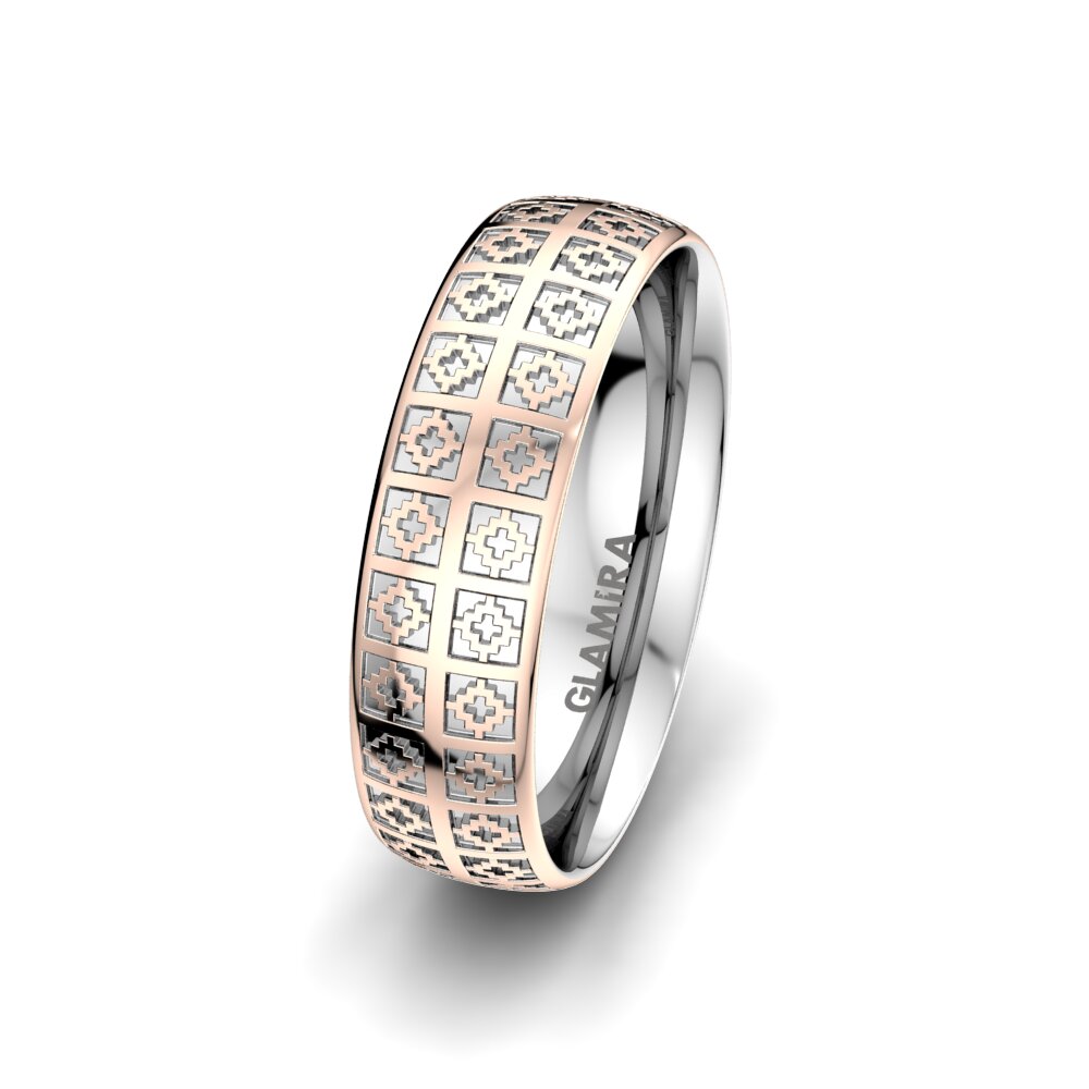 Men's Wedding Ring Elegance Life 6 mm