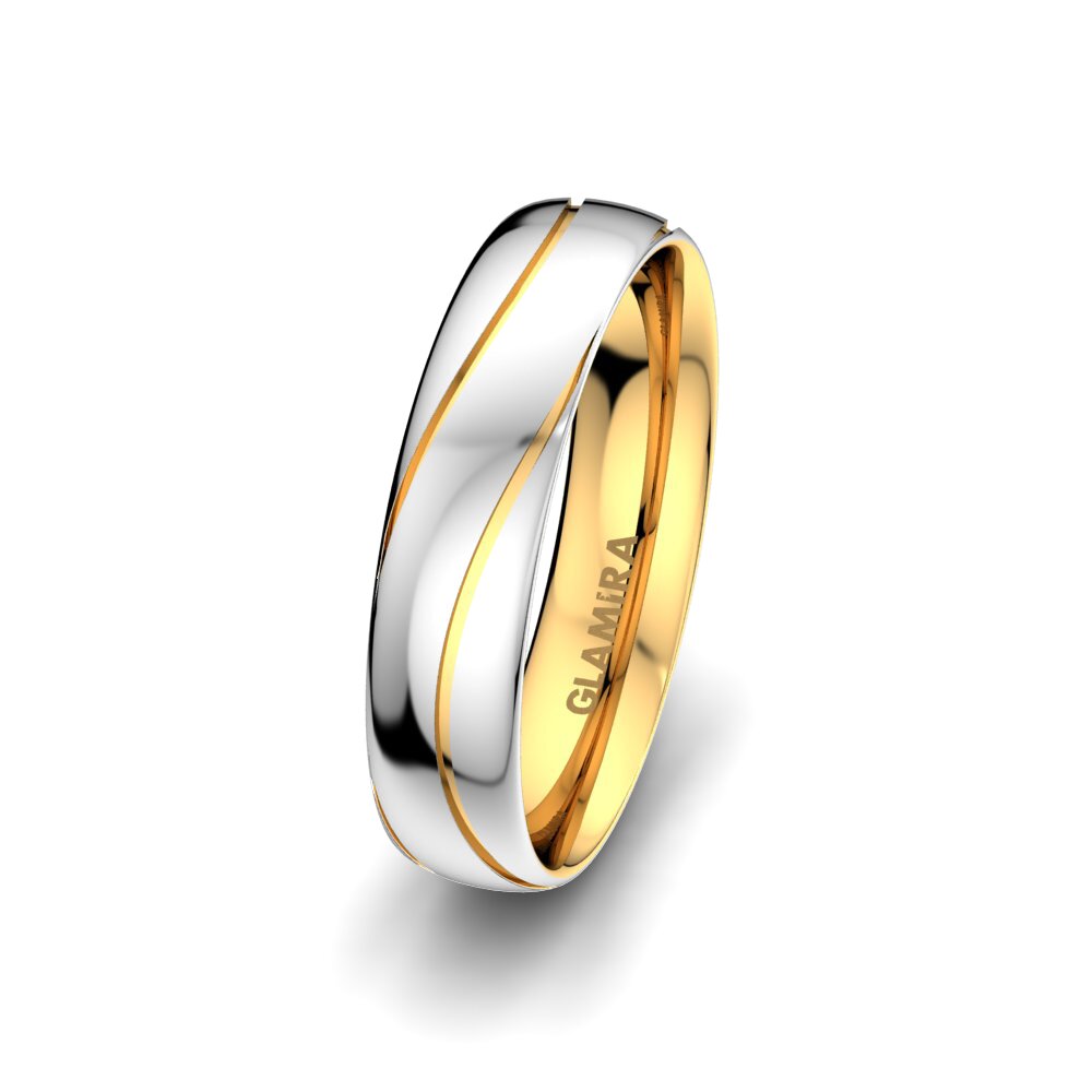 Men's Wedding Ring Gracious Night 5 mm