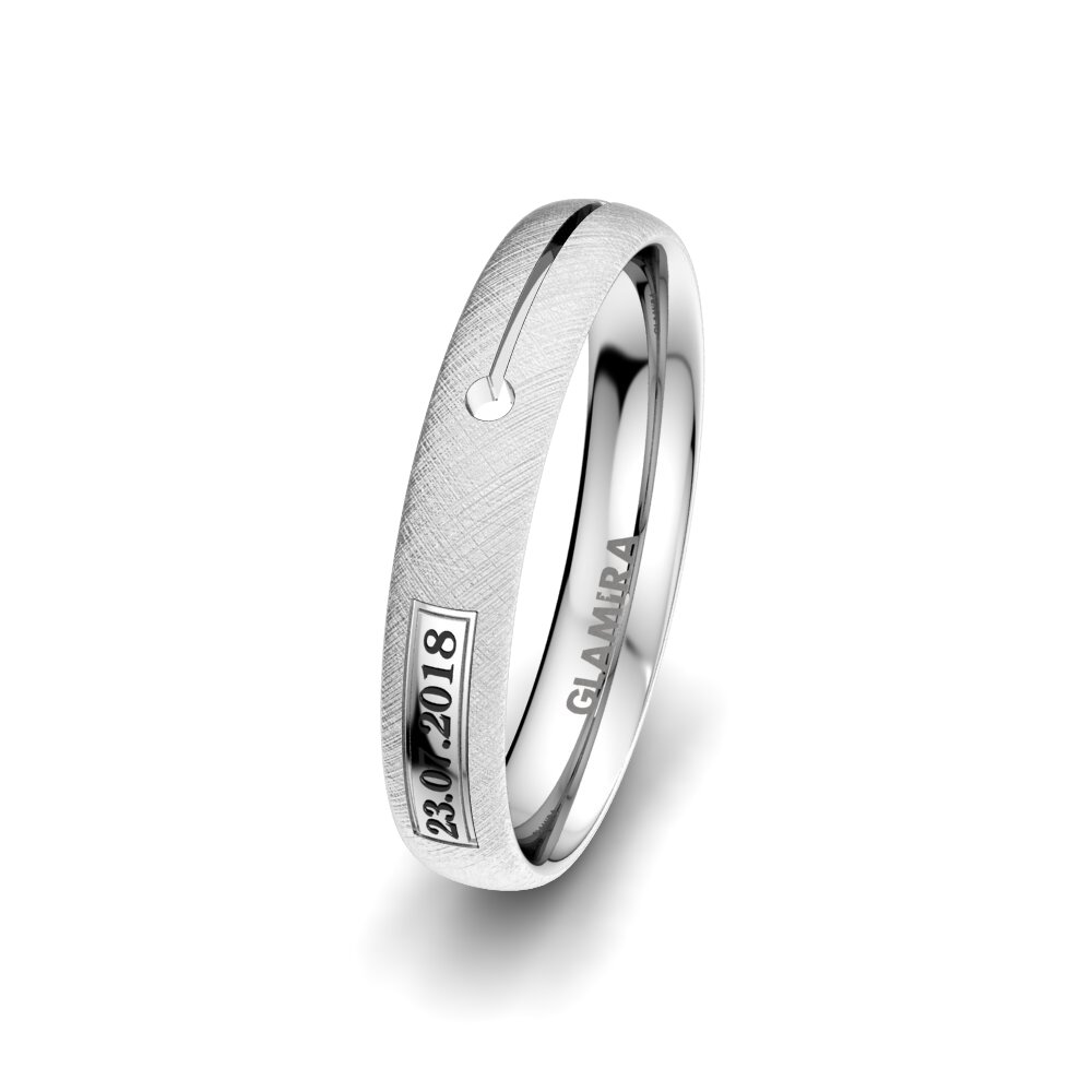 Men's Wedding Ring Alluring Night 4 mm