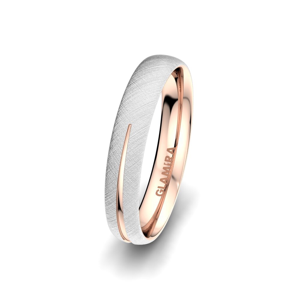 Men's Wedding Ring Brilliant Charm 4 mm