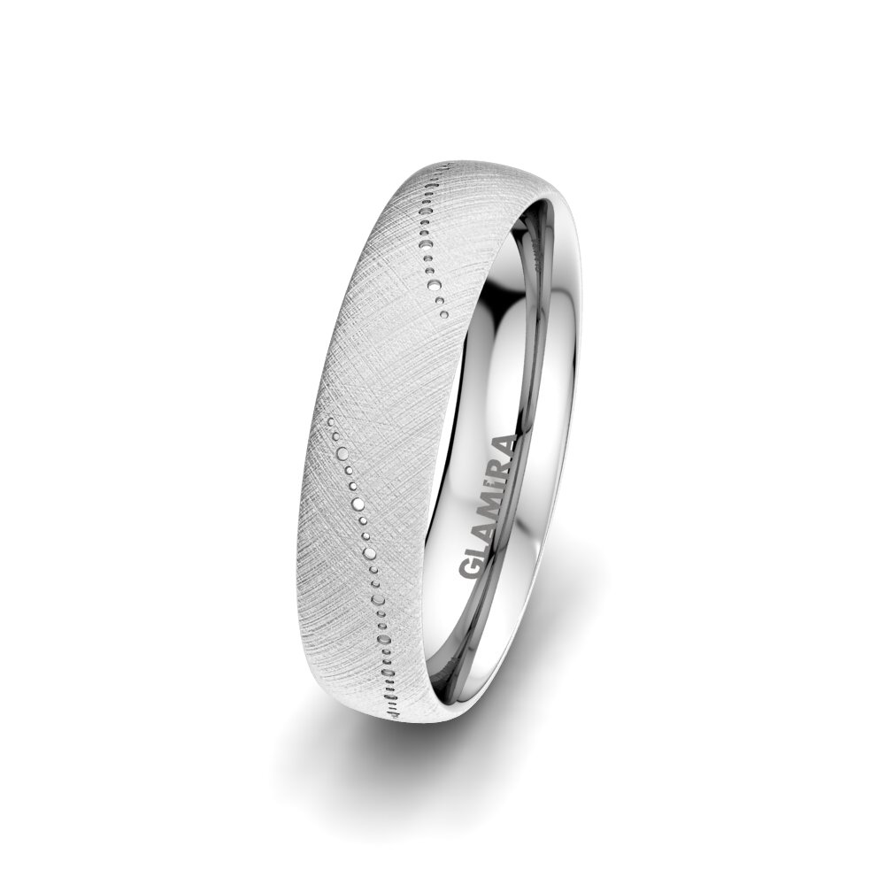 Men's Wedding Ring Unique Happiness 5 mm