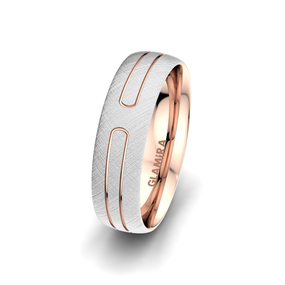 Men's Wedding Ring Unique Beauty 6 mm