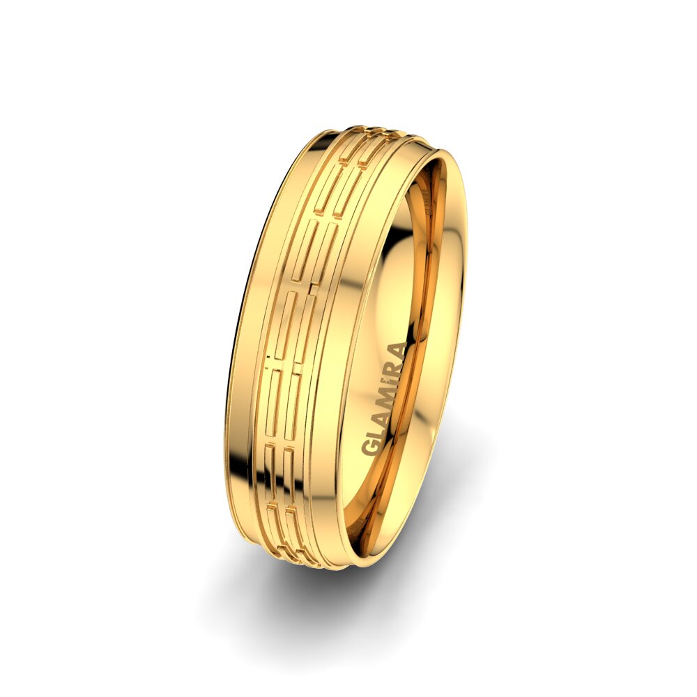 Men's Wedding Ring Magical Love 6 mm