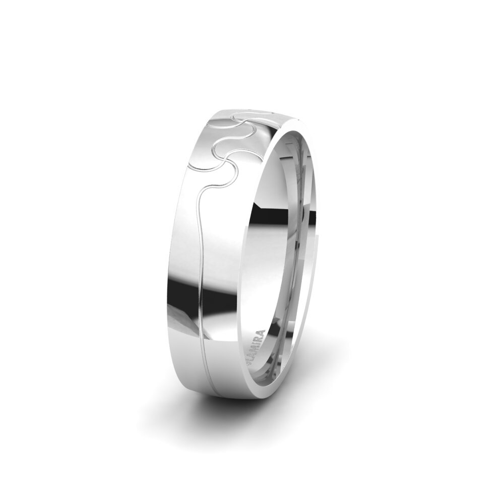 Men's Wedding Ring Pleasant Step 6 mm
