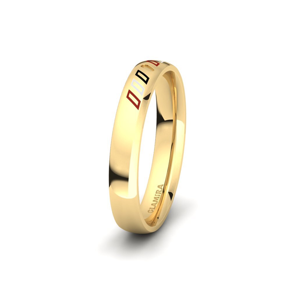 Men's Wedding Ring Spectacular Path 4 mm